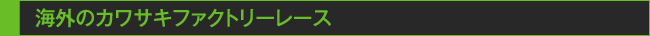 海外のカワサキファクトリーレース